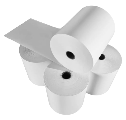 Rollos de papel térmico 80X50