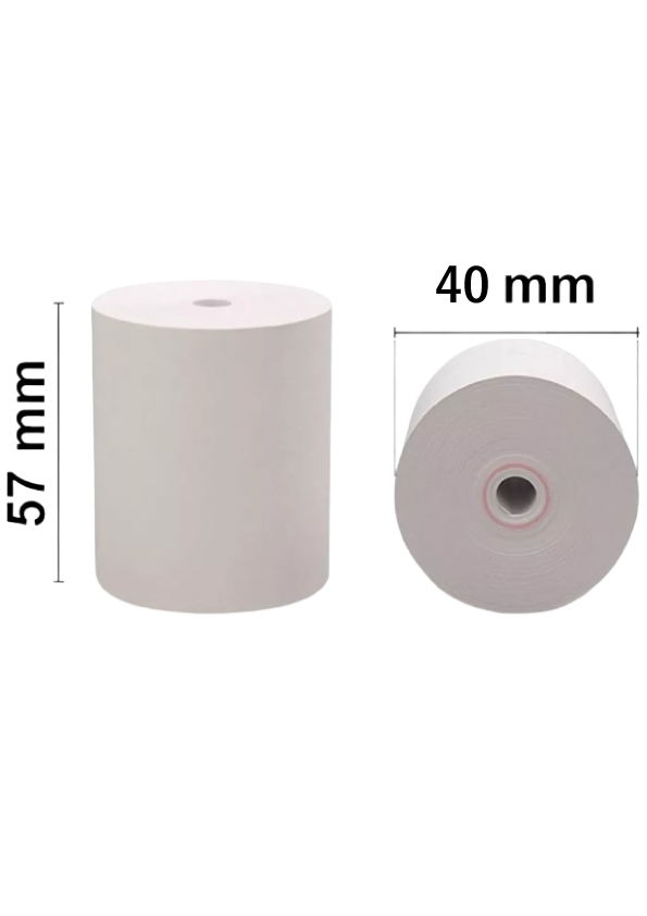 Rollo de papel térmico 57X40