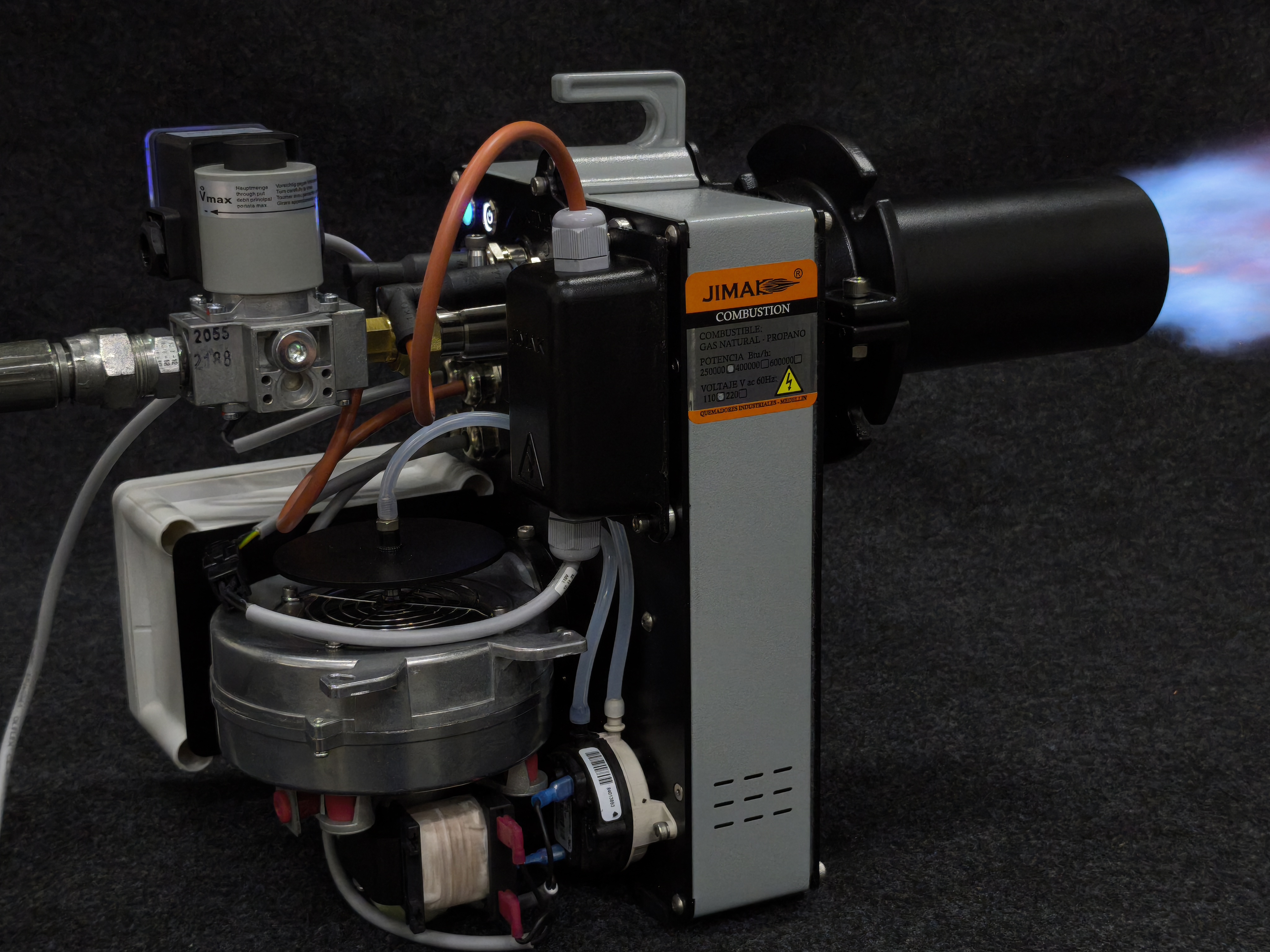 Kit de quemador con tablero de control y termocupla