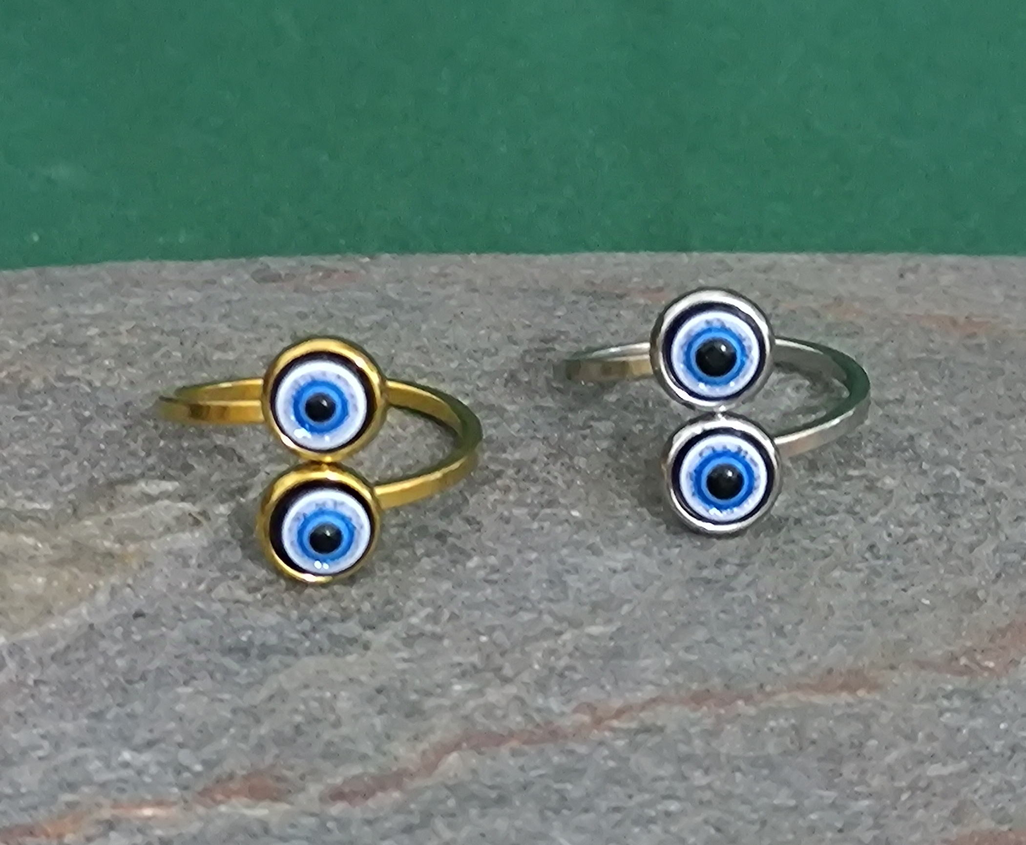 Anillo ojo de Turco doble.