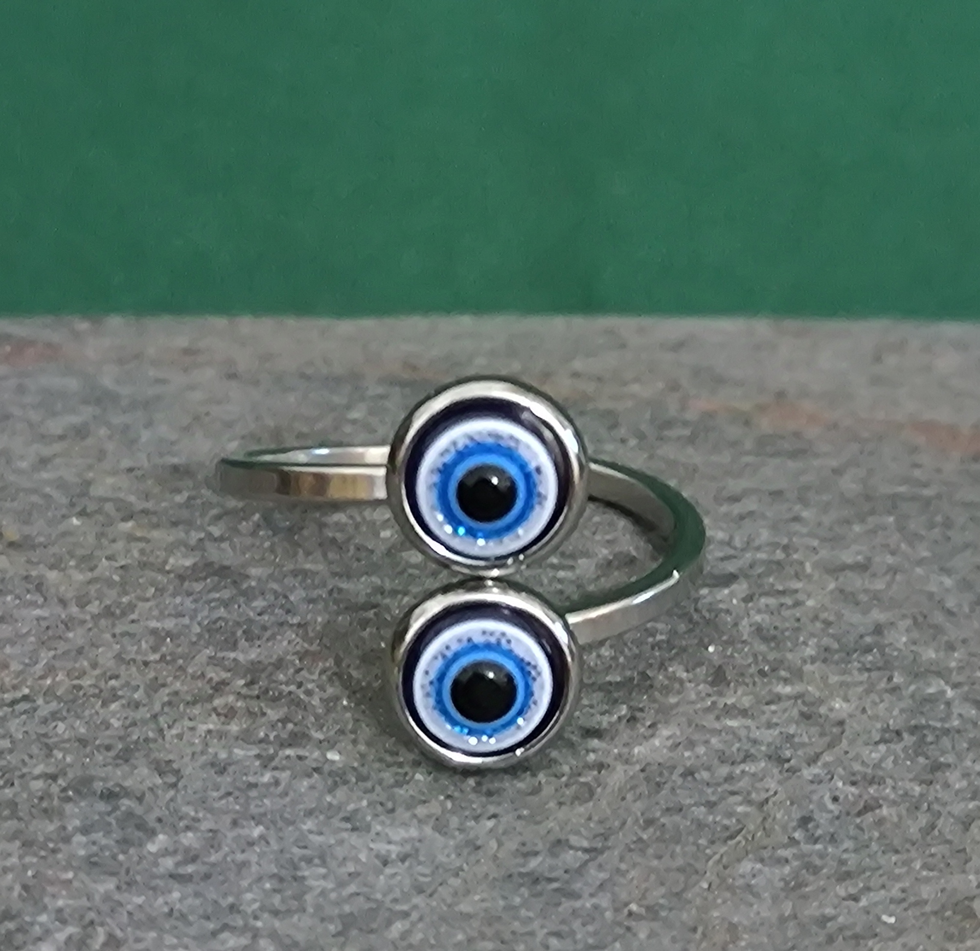Anillo ojo de Turco doble.