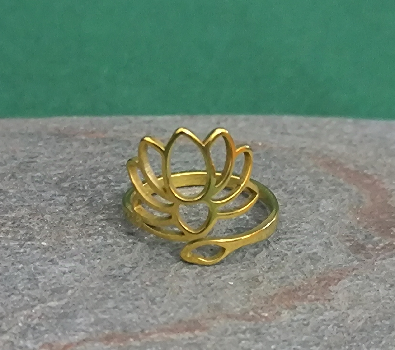 Anillo Flor de Loto.