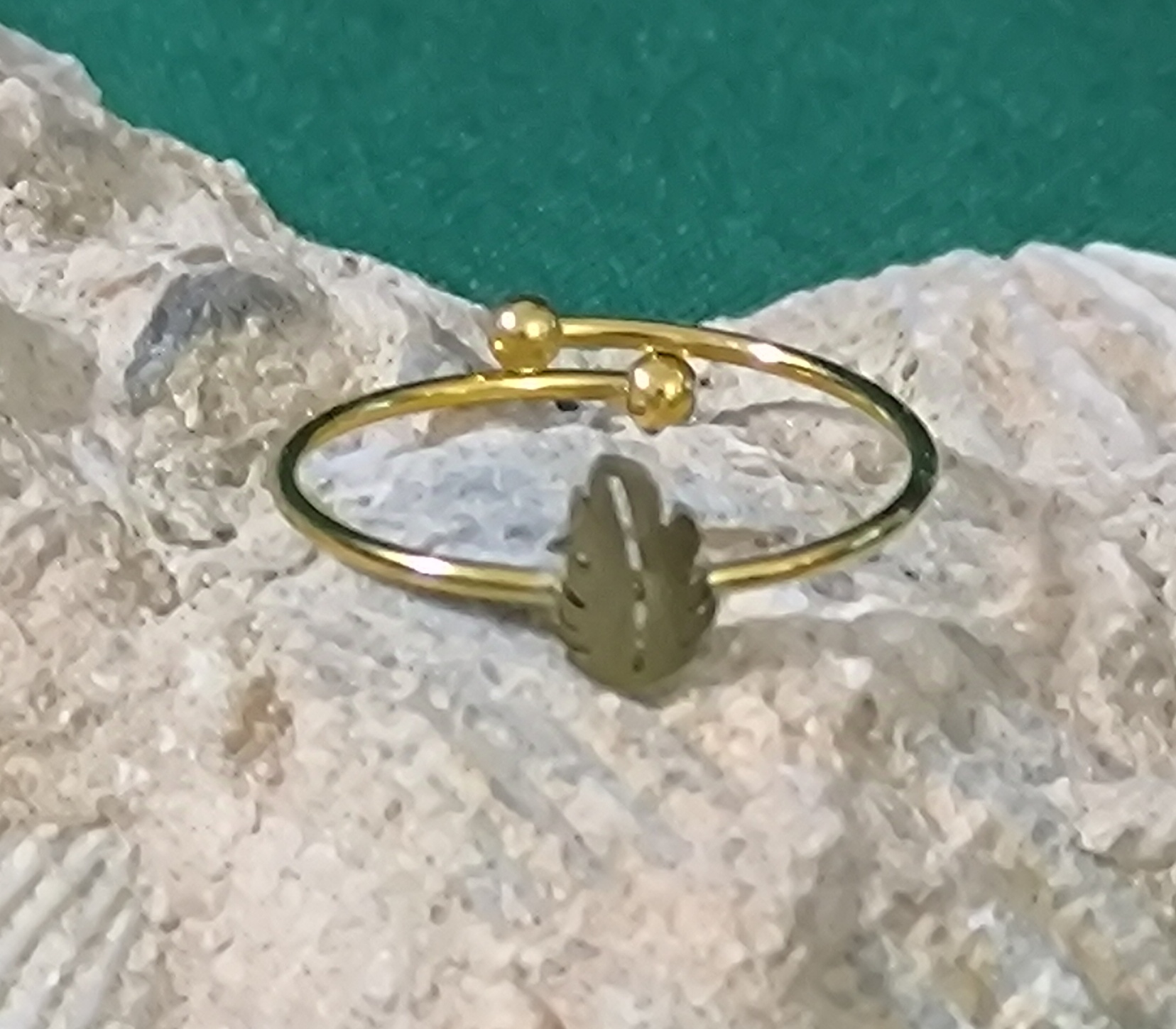 Anillo Pluma.