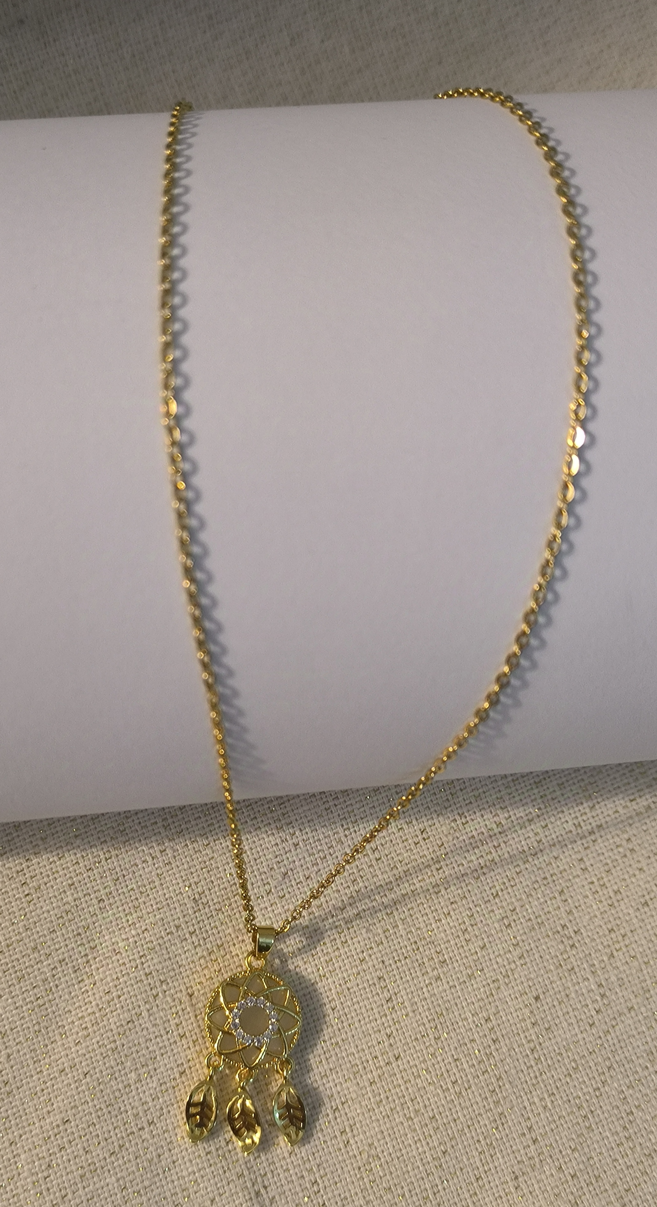 Colgante Atrapasueños con Circonitas.