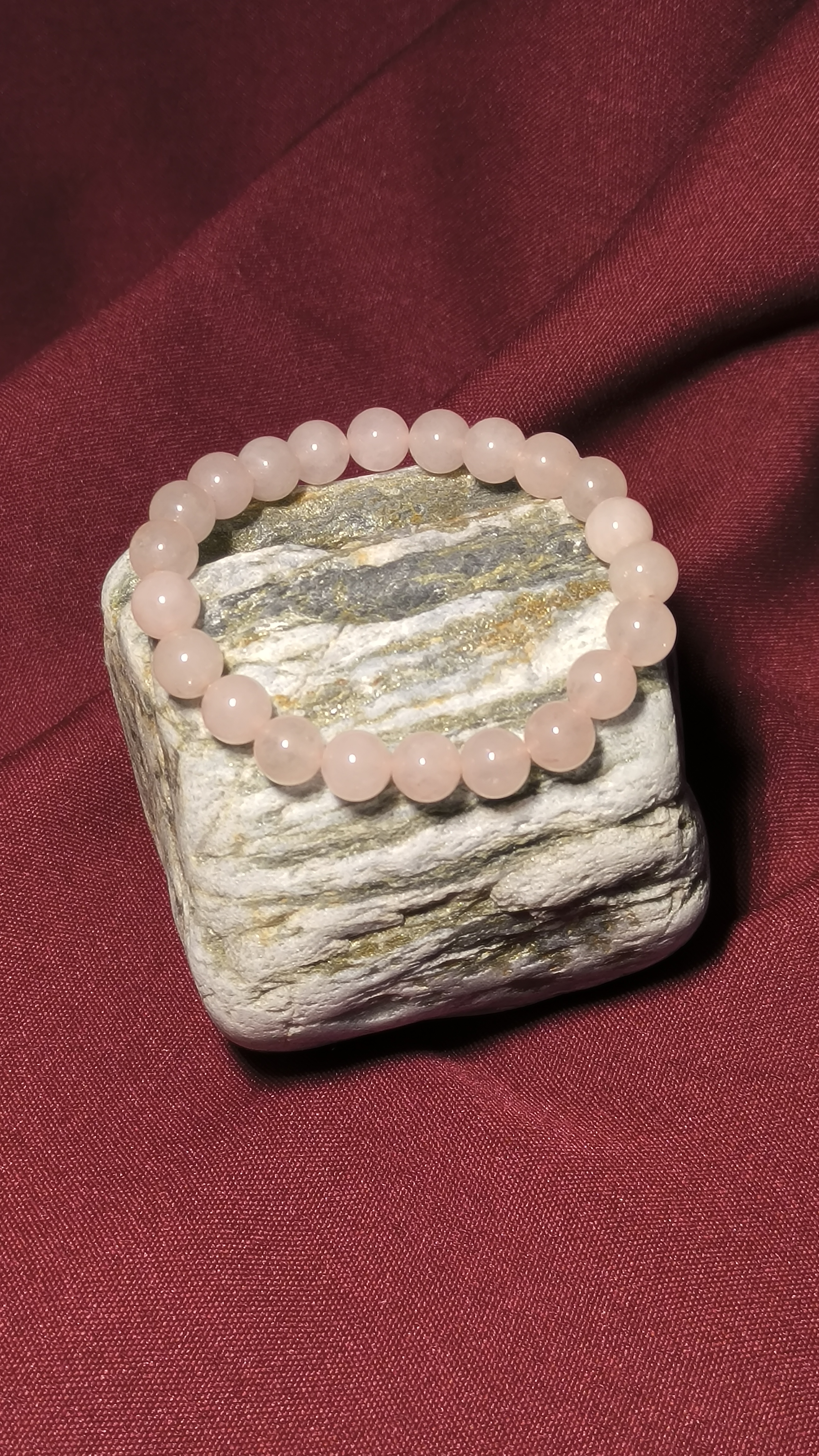 Pulsera de Piedra pulida natural.