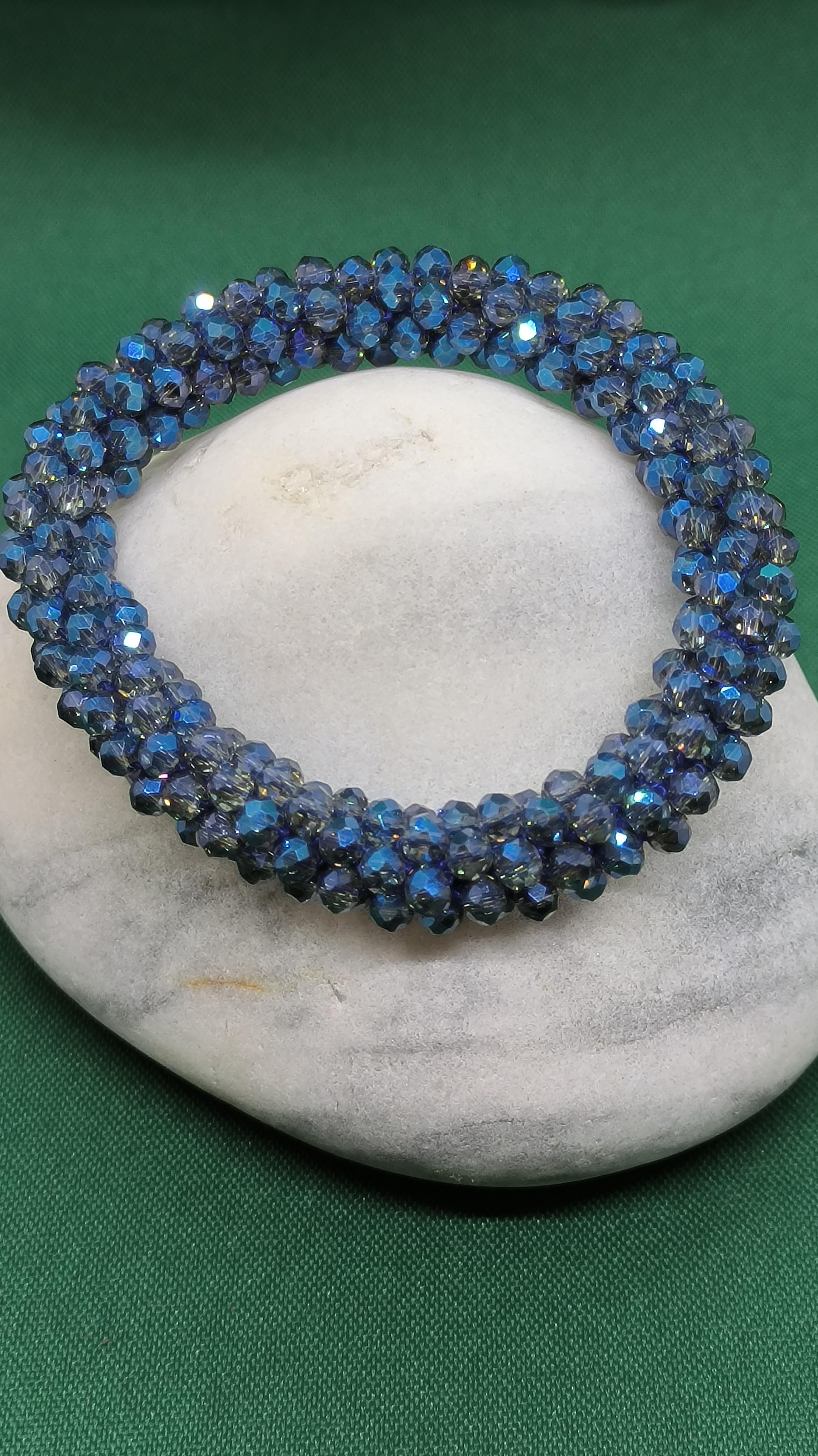 Pulsera Cristal 5 Lineas.