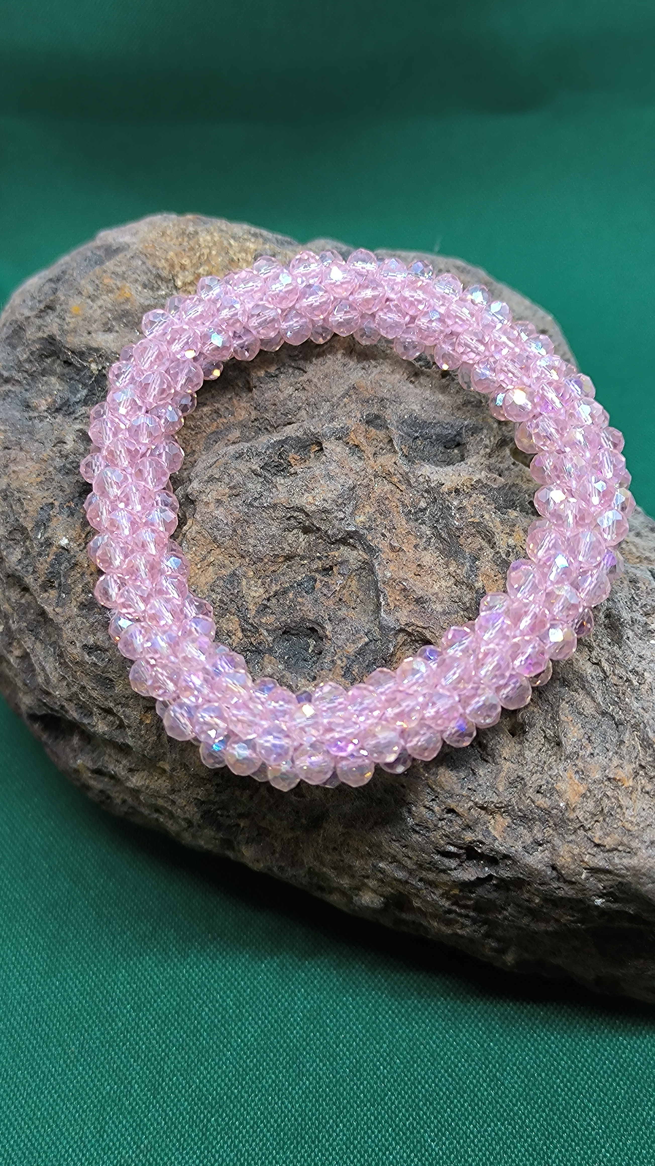 Pulsera Cristal 5 Lineas.