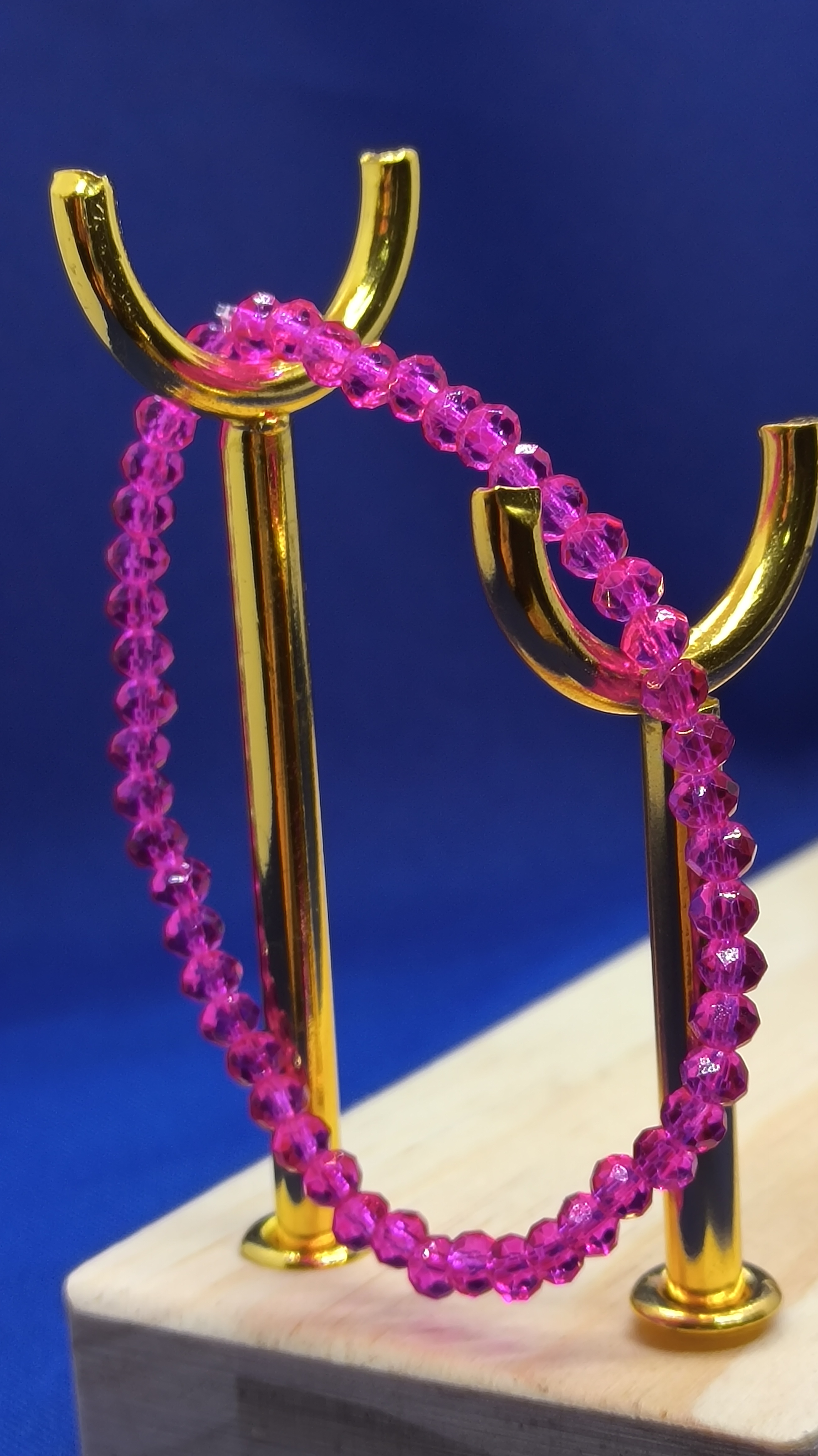 Pulsera de Cristal facetado.