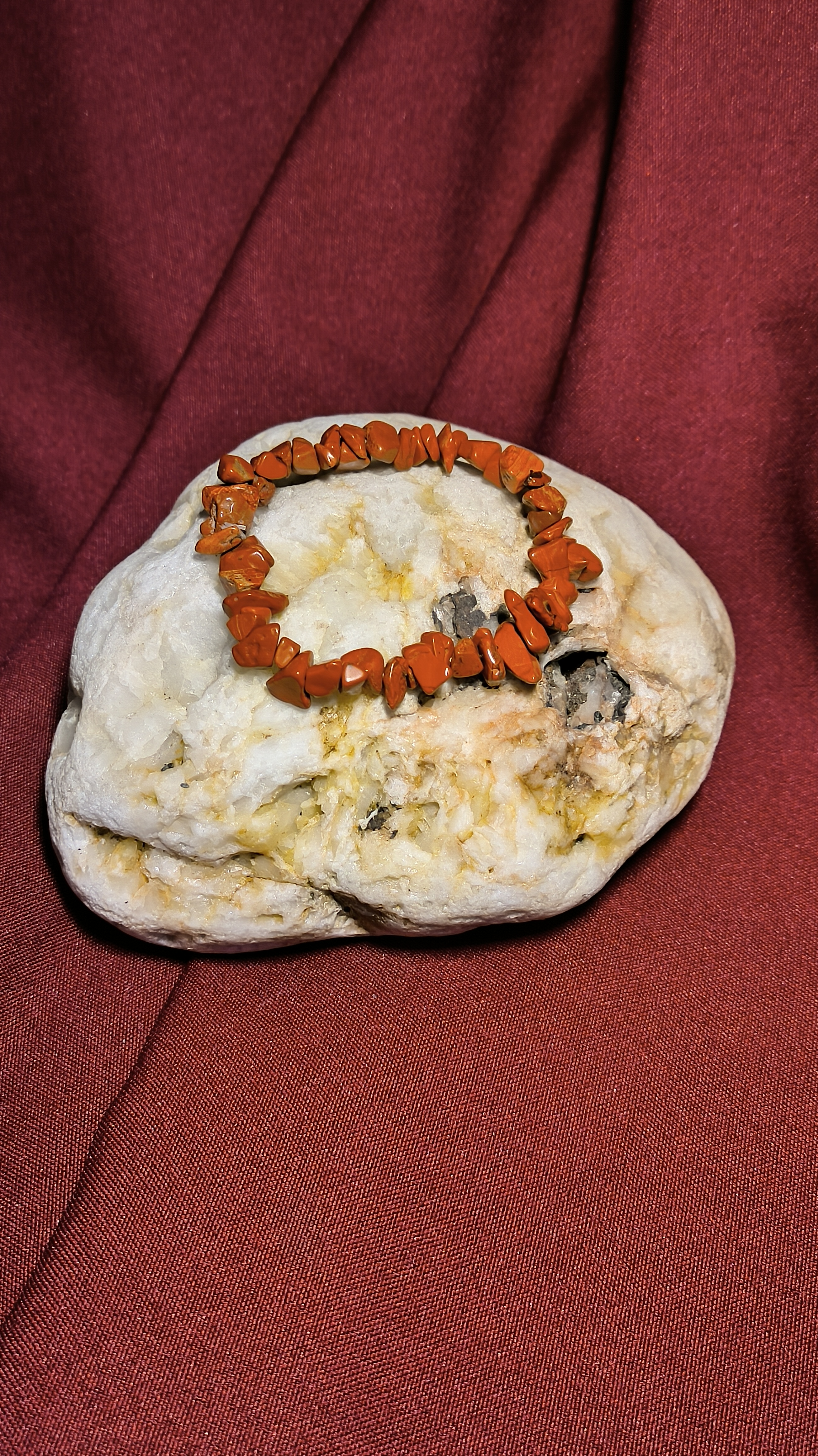 Pulsera de Piedra irregular natural.