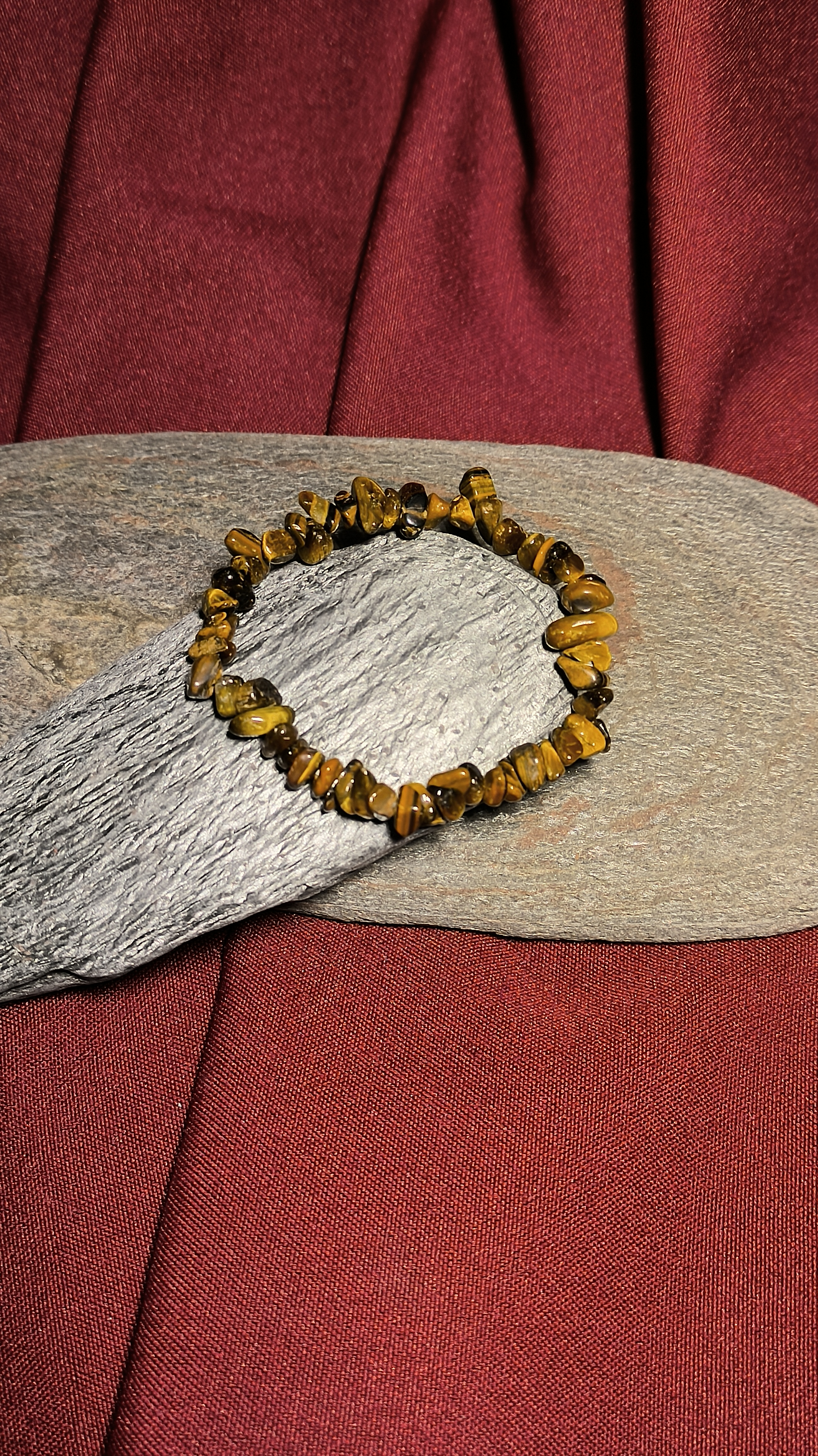 Pulsera de Piedra irregular natural.