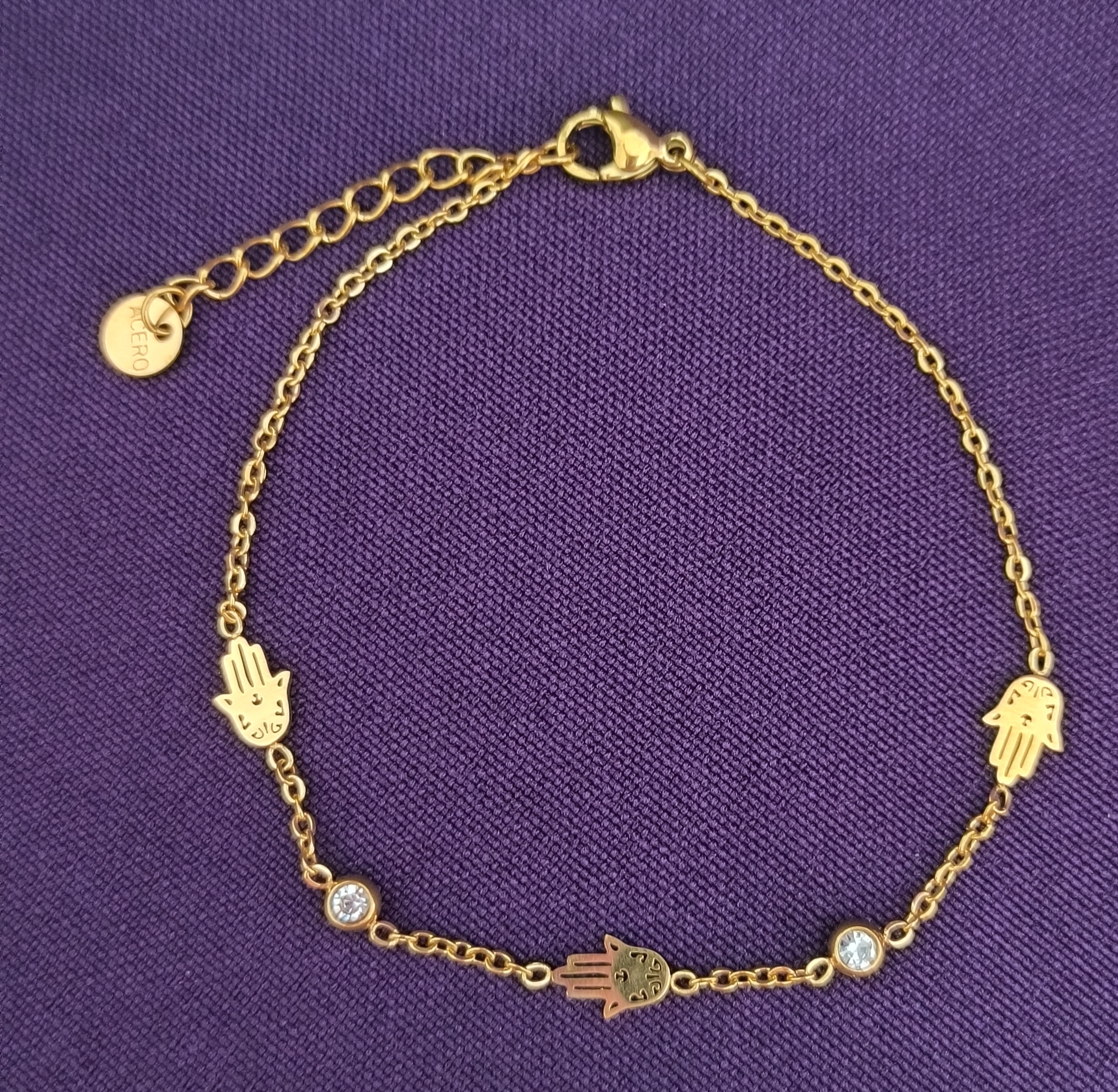 Pulsera Mano de Fátima.