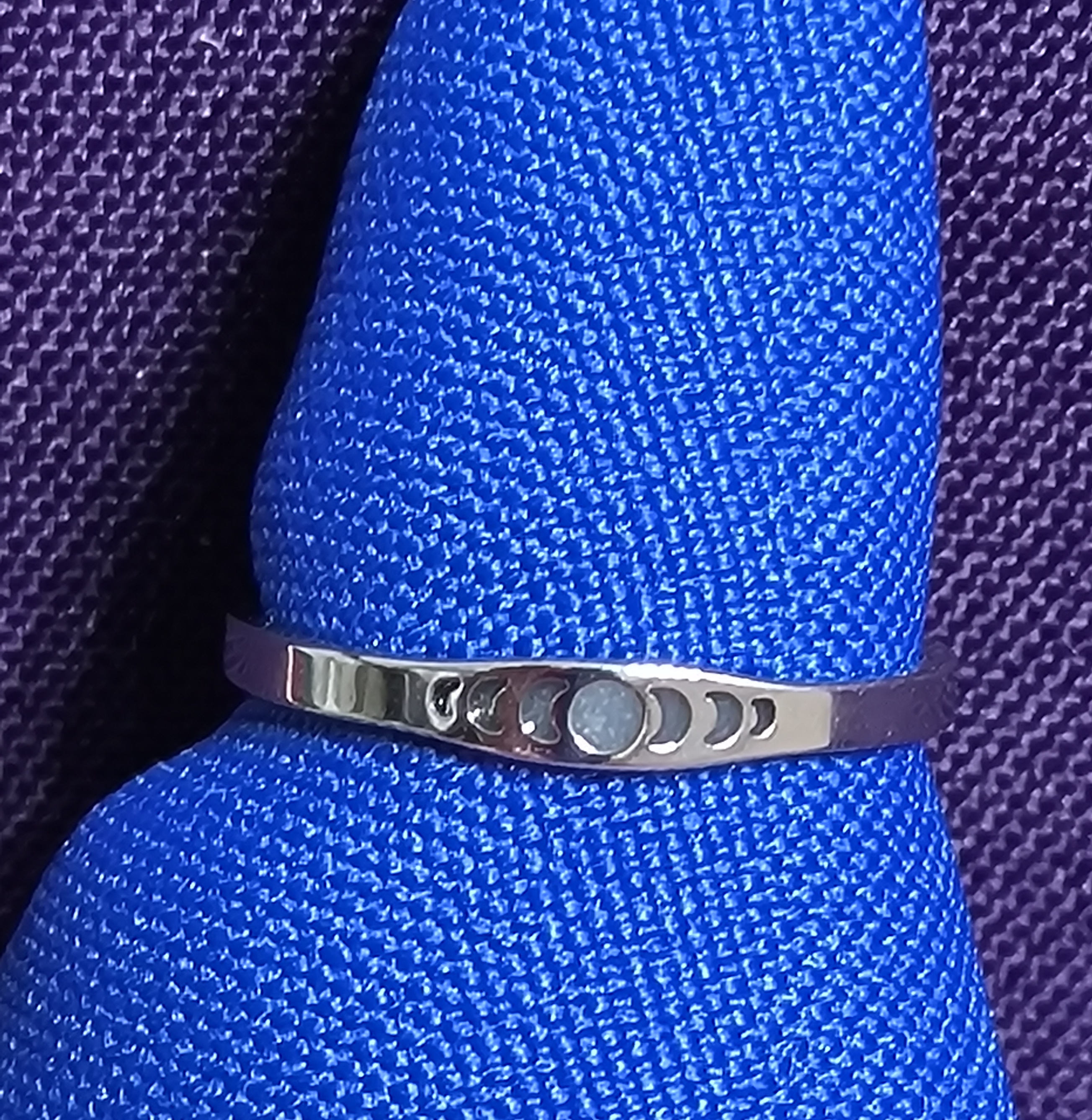 Anillo Hombre Fases Lunares.