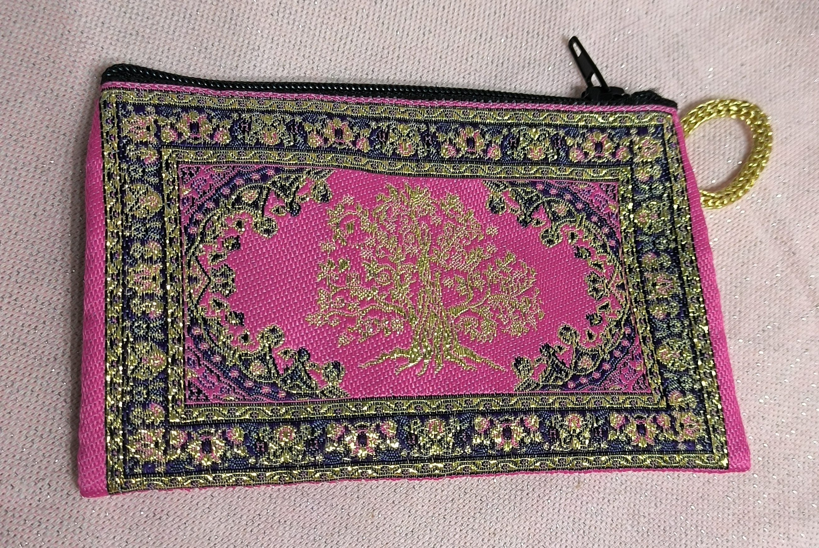 Monedero de Tela Árbol de la Vida.