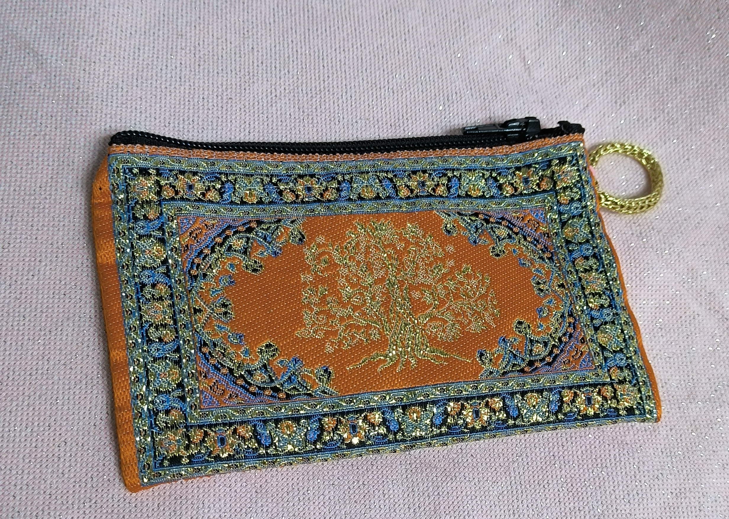 Monedero de Tela Árbol de la Vida.