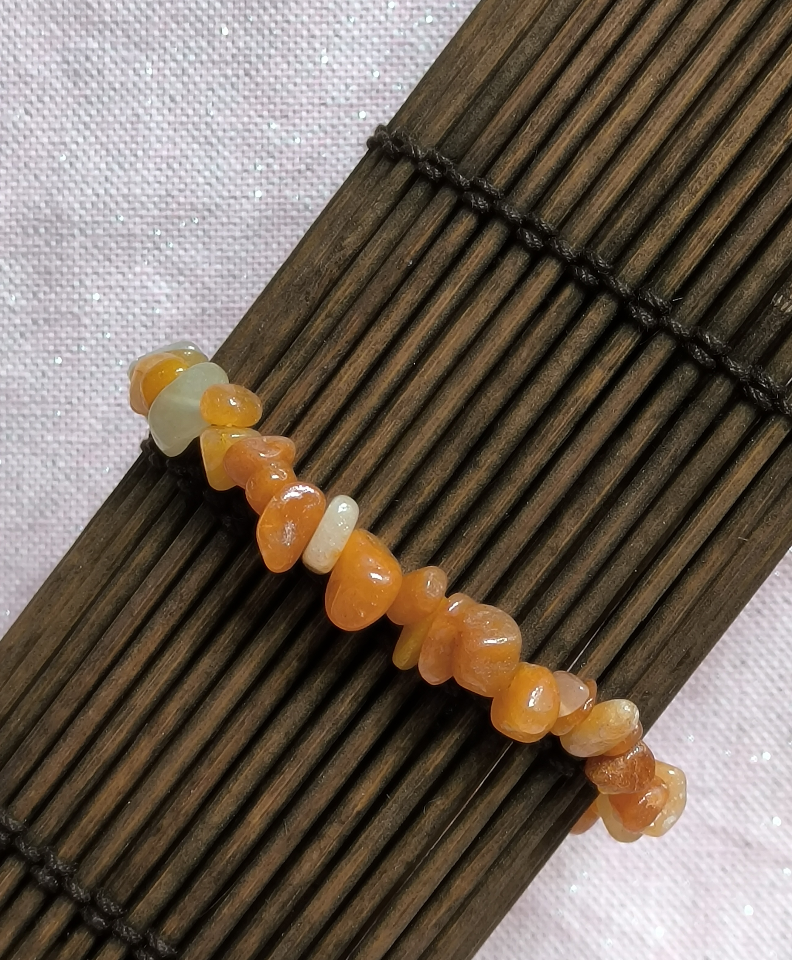 Pulsera de Piedra irregular natural.