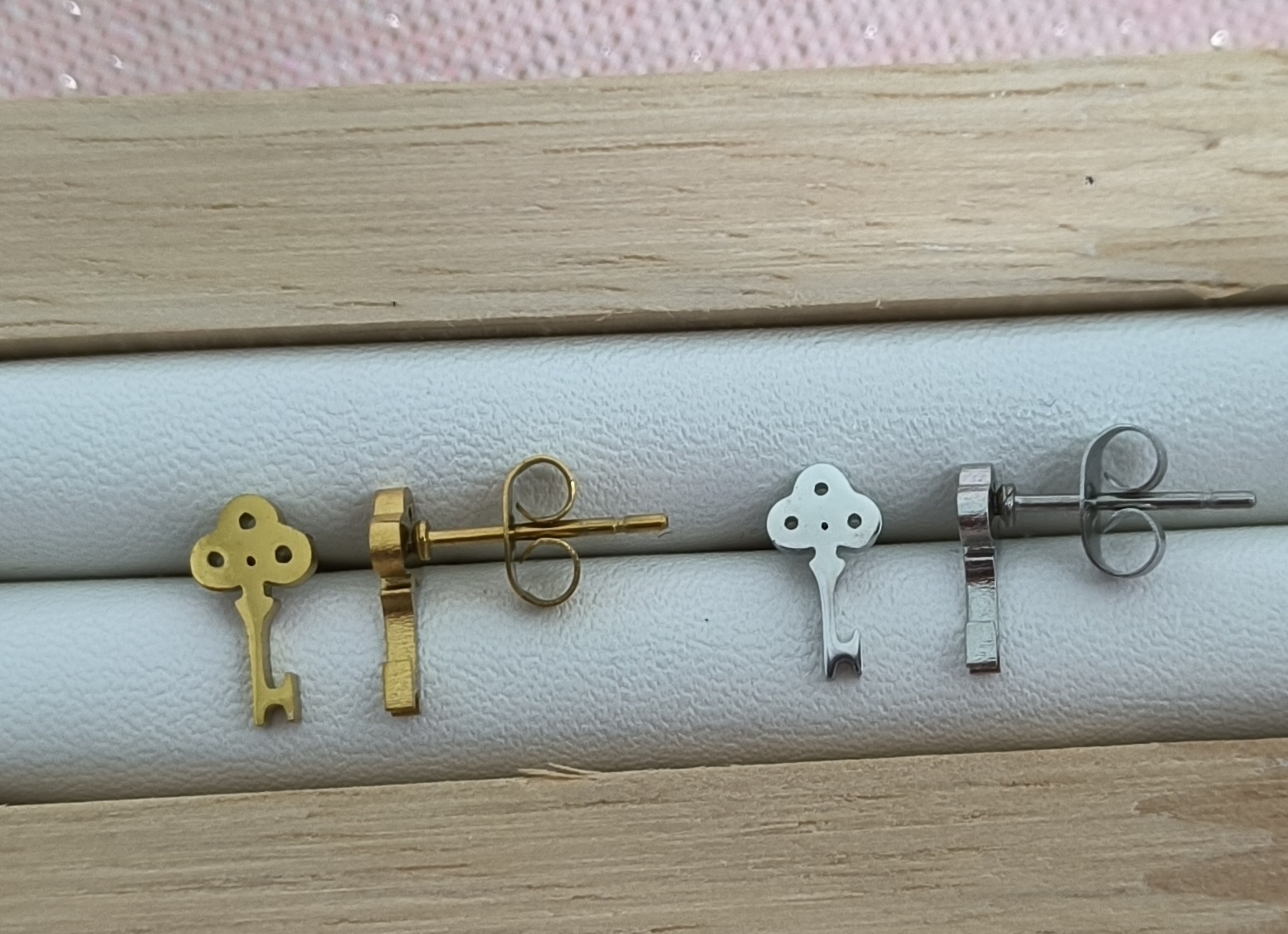 Pendiente Acero Llave