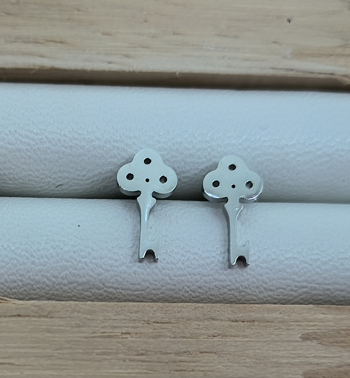 Pendiente Acero Llave