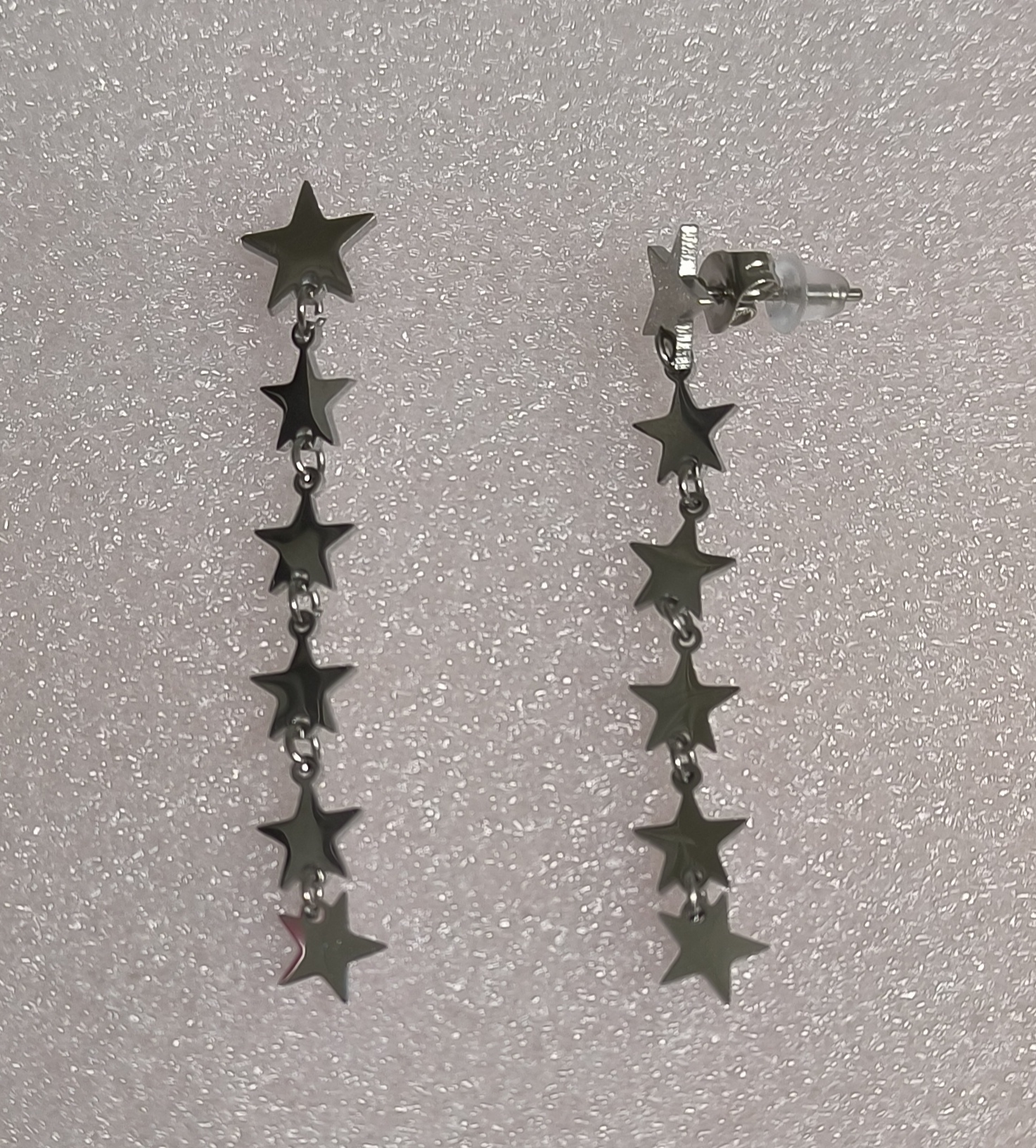 Pendientes Largos Estrellas.
