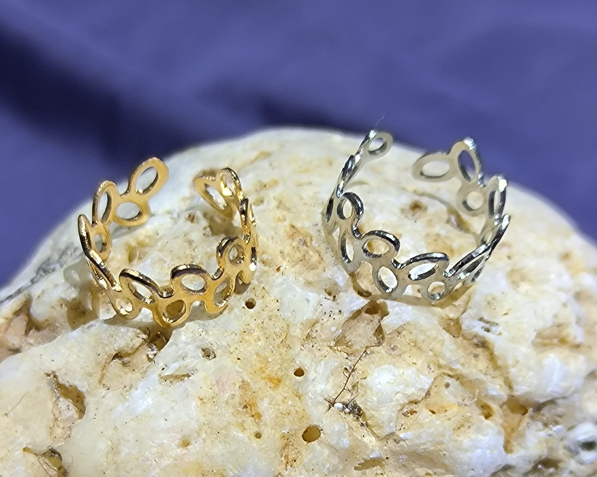 Ear Cuff hojas pequeñas.