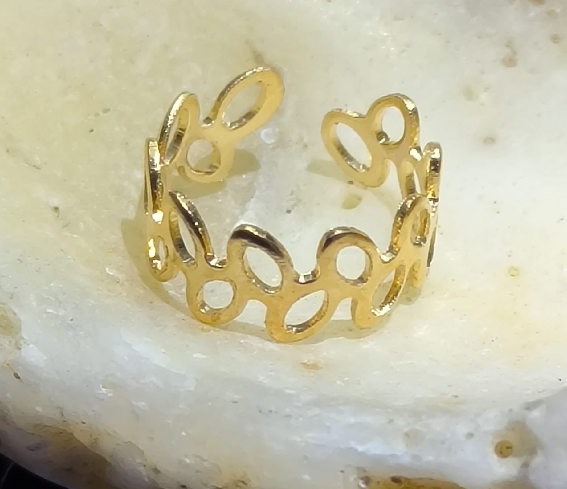 Ear Cuff hojas pequeñas.