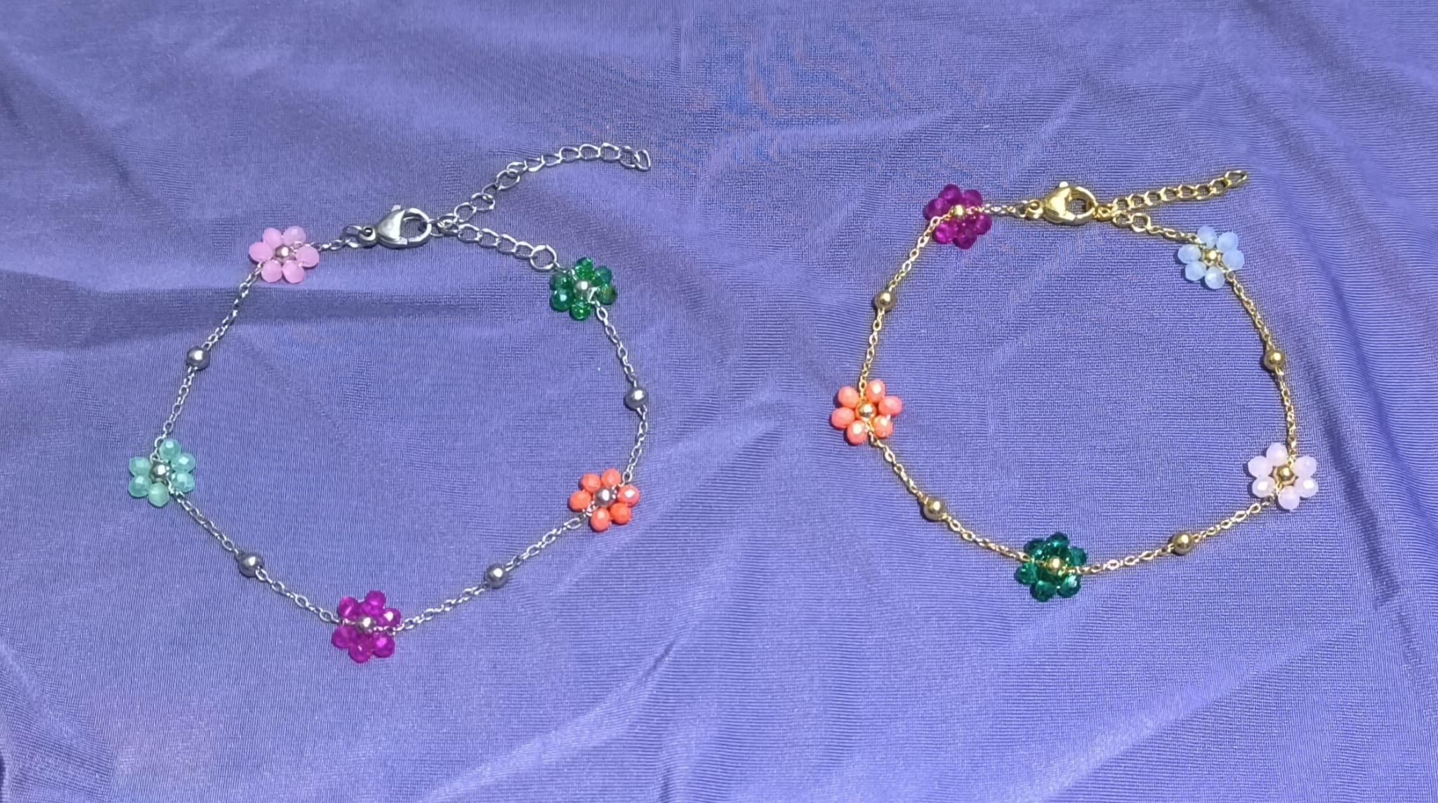 Pulsera Flores.