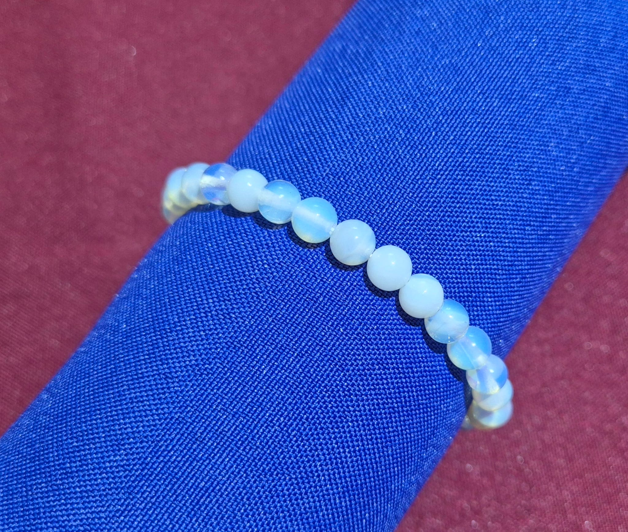 Pulsera de Piedra Cuentas Pequeñas.