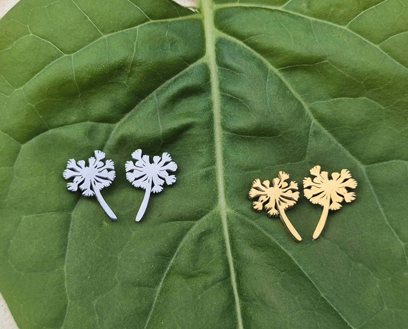 Pendientes Diente de Leon.