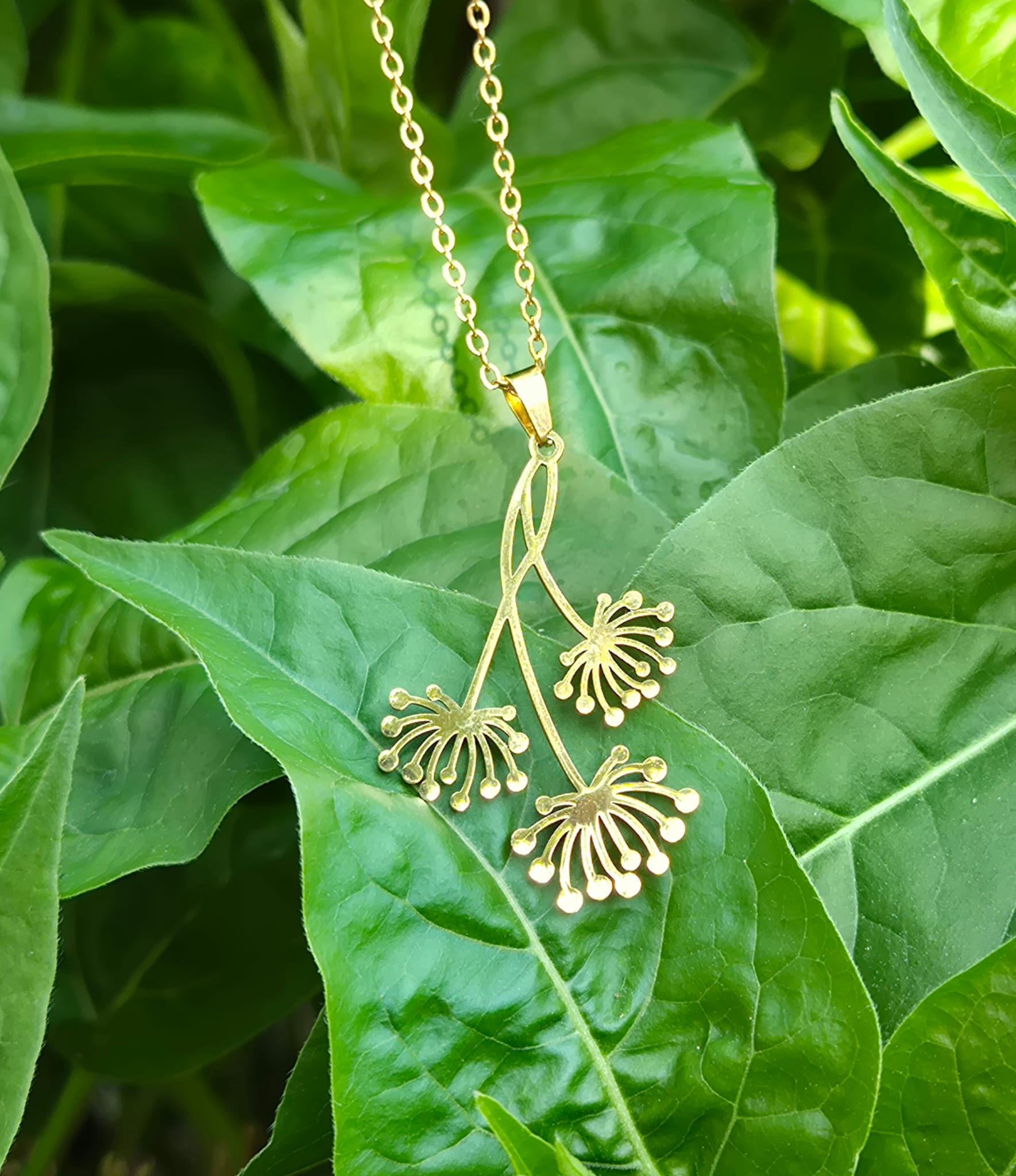 Colgante Diente de León. 