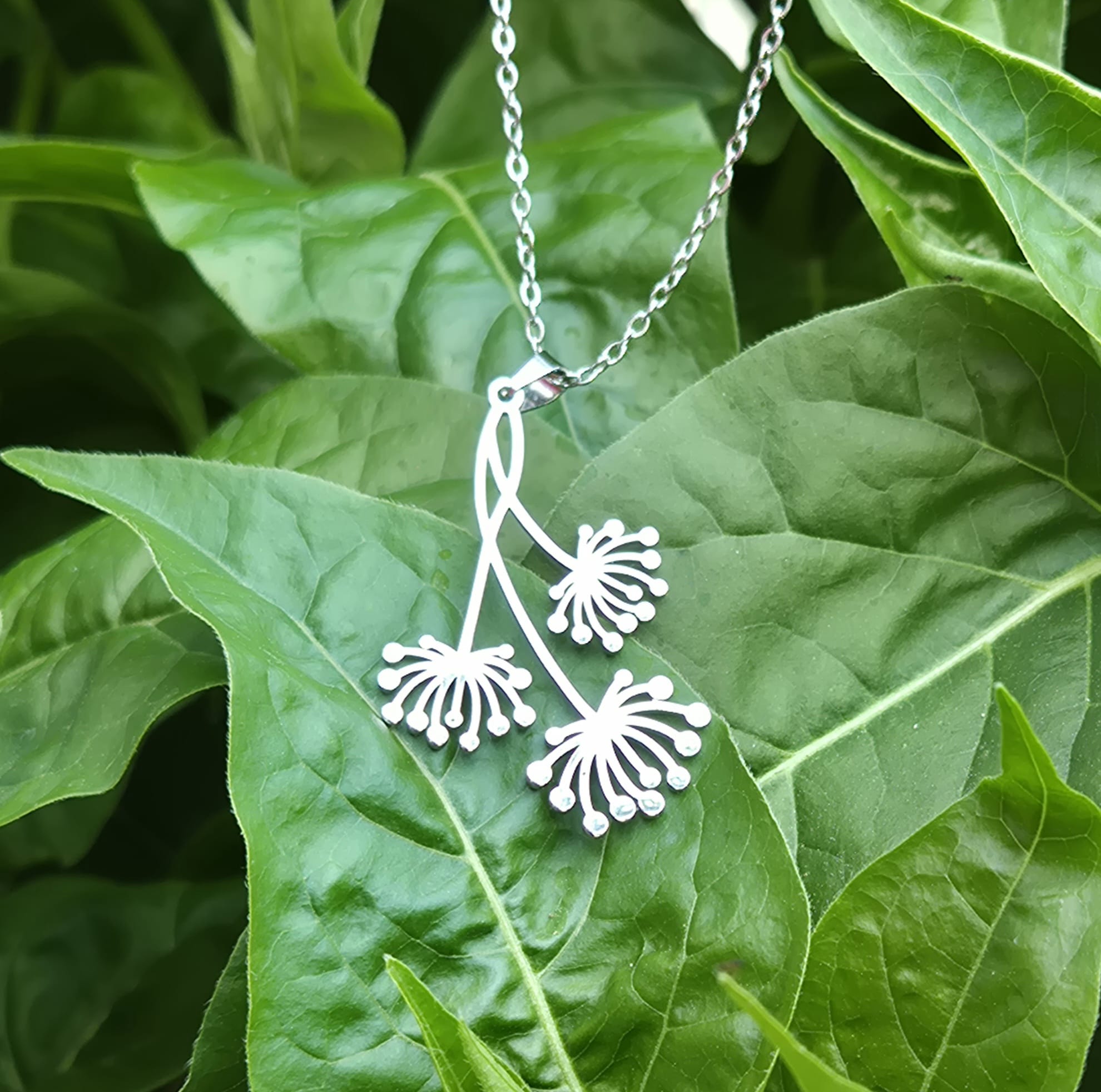 Colgante Diente de León. 