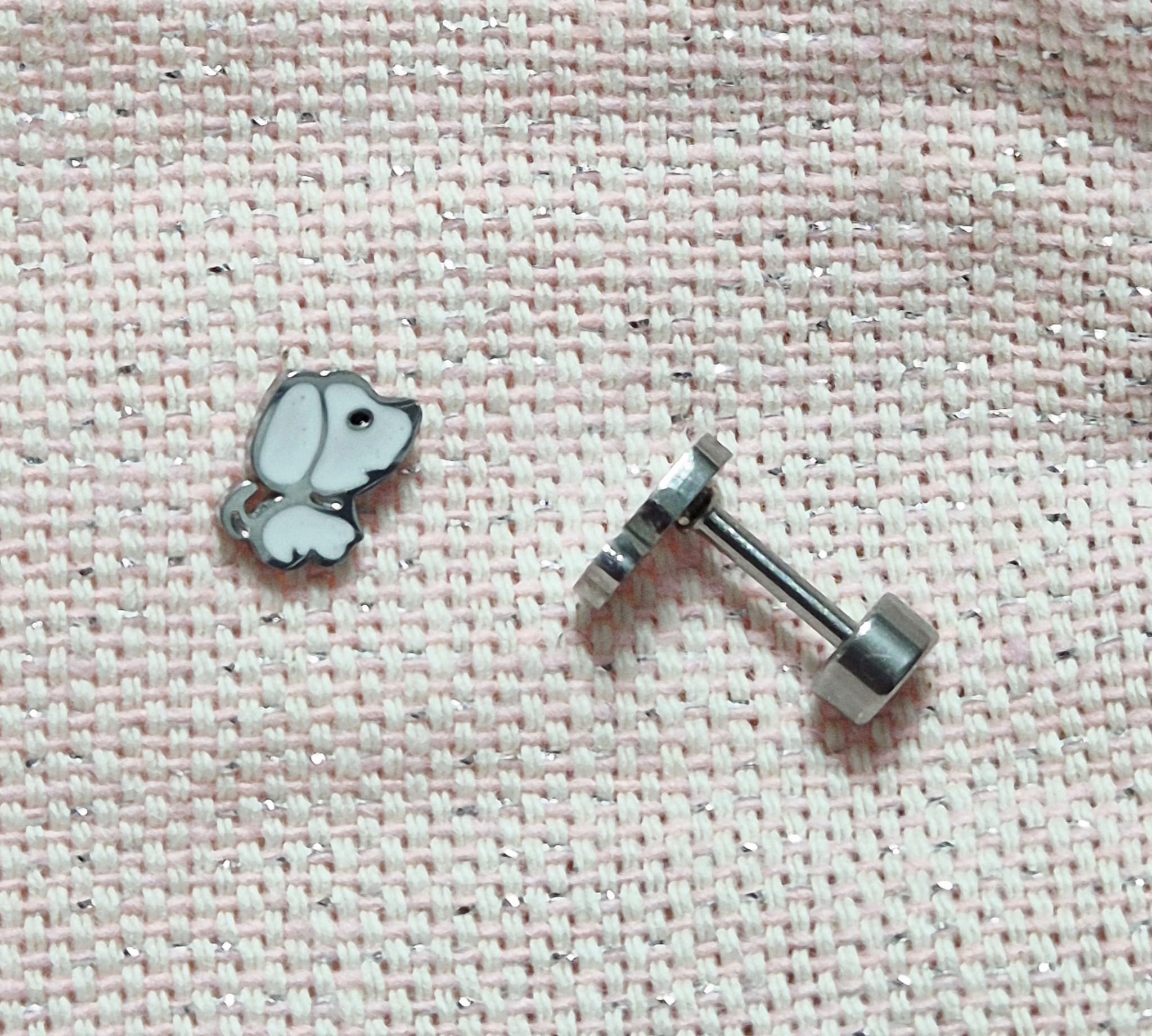 Pendientes Niña Perrito.