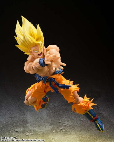Dragon Ball Z action figure SS Goku Legendary SHF 15cm Bandai