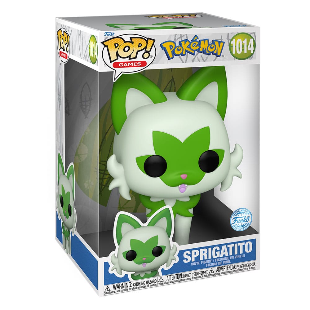 Pokemon Super Sized Jumbo 25CM POP FUNKO Figure Sprigatito