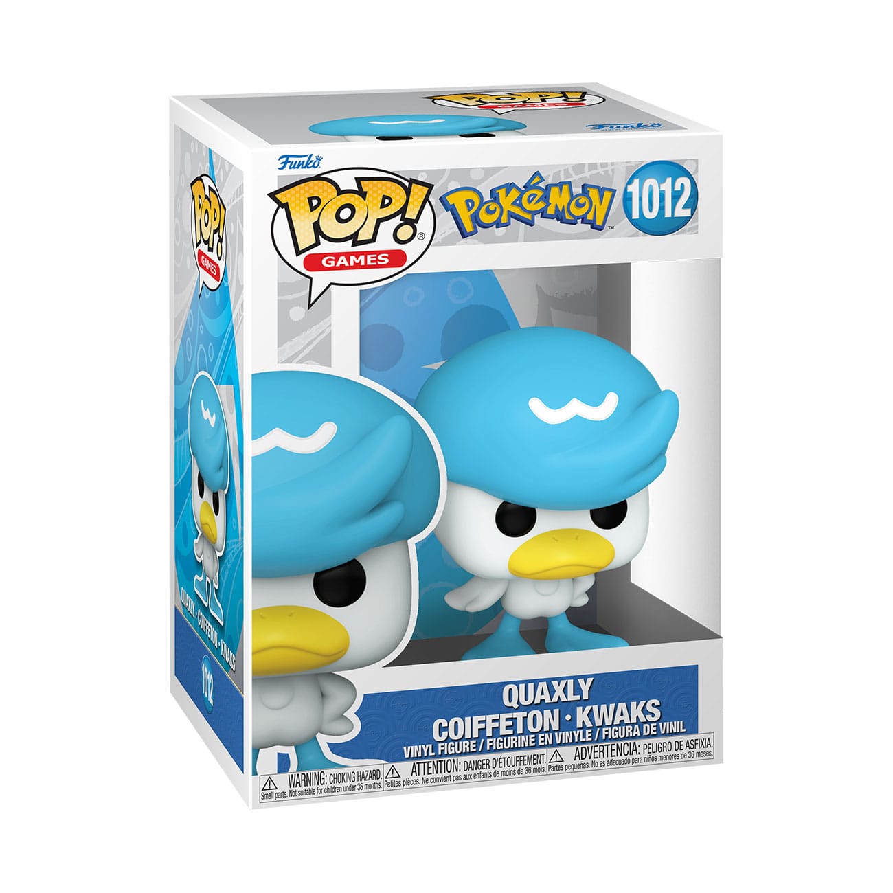 Pokemon FUNKO POP Games Figure Quaxly(EMEA)