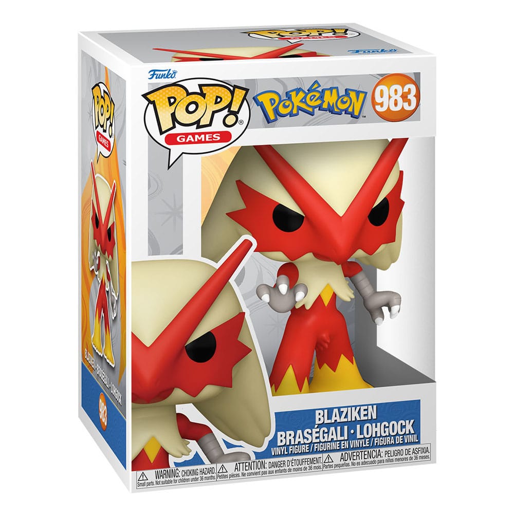Pokemon FUNKO POP Games Figure Blaziken(EMEA)