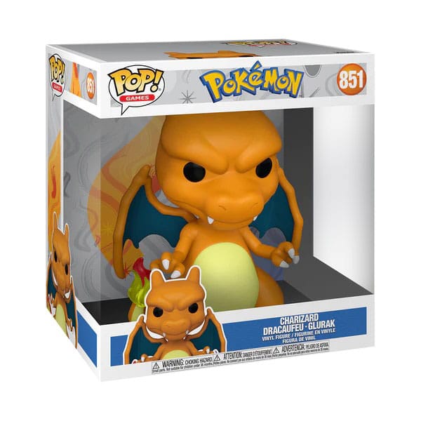 Pokemon Super Sized Jumbo FUNKO POP Figure Charizard (EMEA)