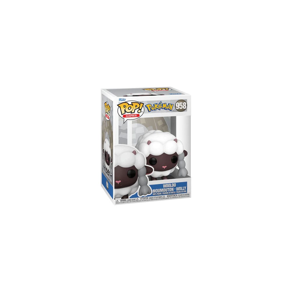 Pokemon FUNKO POP Games Figure Wooloo (EMEA)