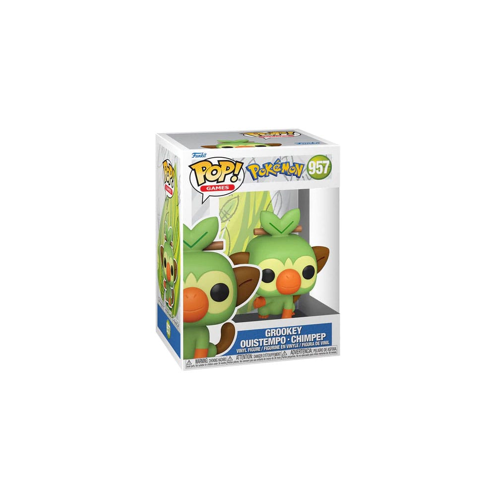Pokemon FUNKO POP Games Figure Grookey (EMEA)