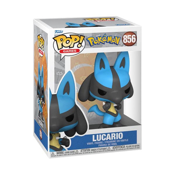 Pokemon FUNKO POP Games Figure Lucario(EMEA)
