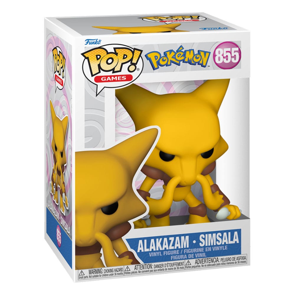 Pokemon FUNKO POP Games Figure Alakazam (EMEA)