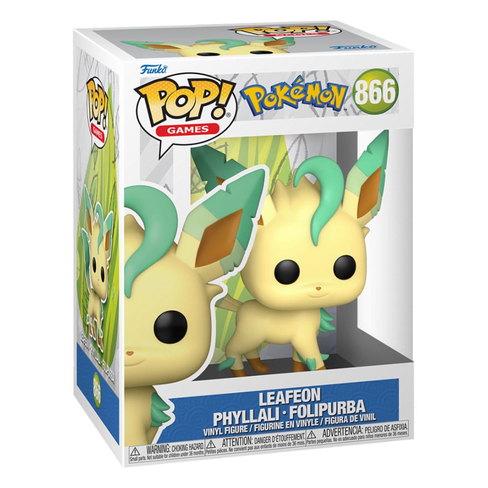 Pokemon FUNKO POP Games Figure Leafeon (EMEA)