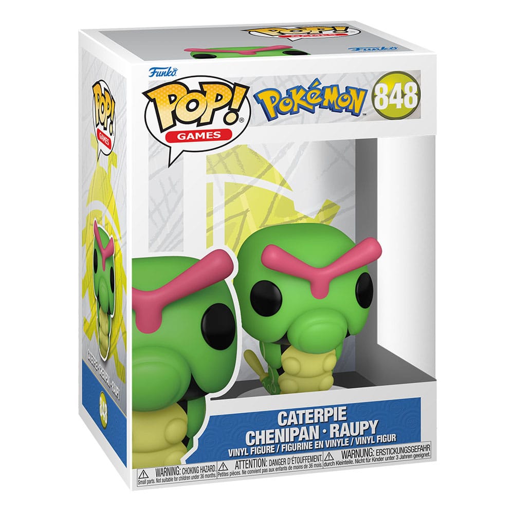 Pokemon FUNKO POP Games Figure Caterpie 