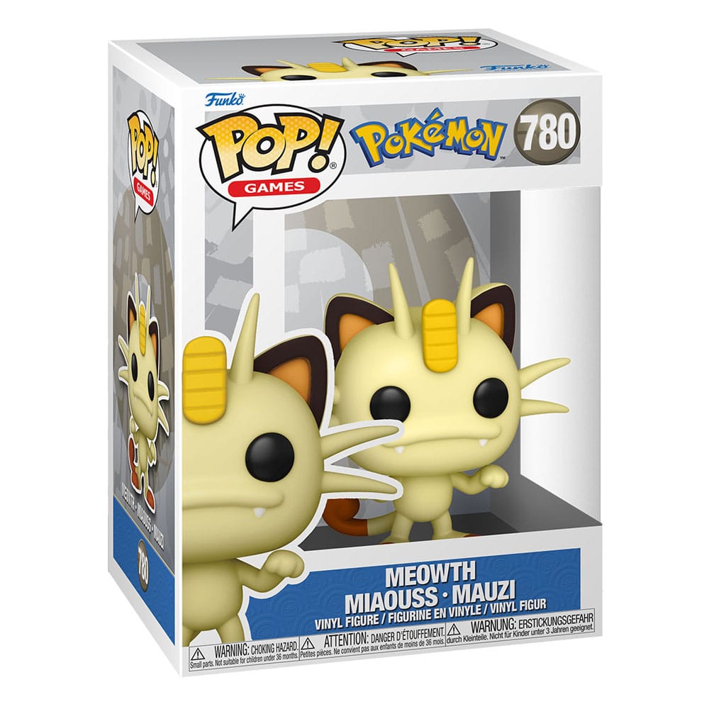 Pokemon FUNKO POP Games Figure Meowth