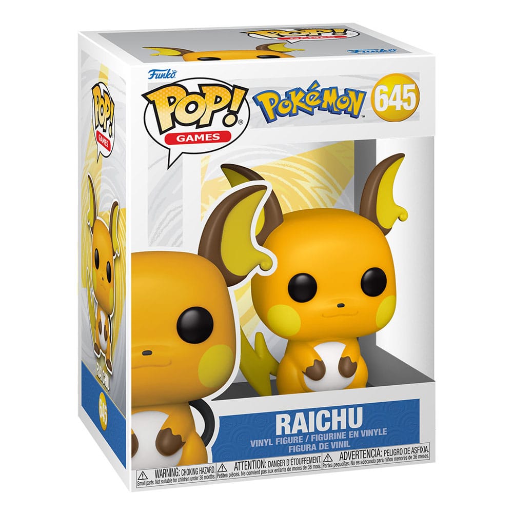Pokemon FUNKO POP Games Figure Raichu (EMEA)