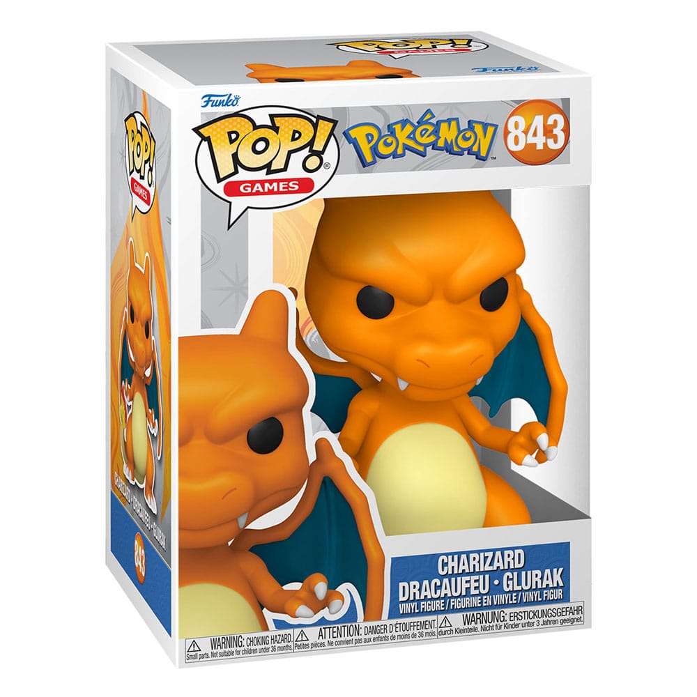 Pokemon FUNKO POP Games Figure Charizard (EMEA)
