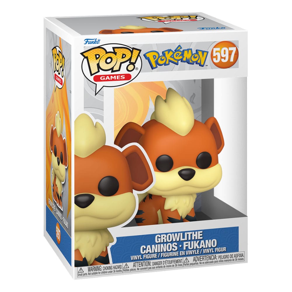 Pokemon POP Games Figure Growlithe (EMEA)