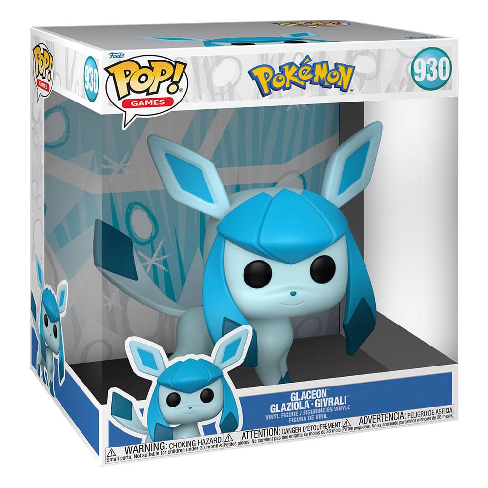 Pokemon Super Sized Jumbo FUNKO POP Figure Glaceon (EMEA)