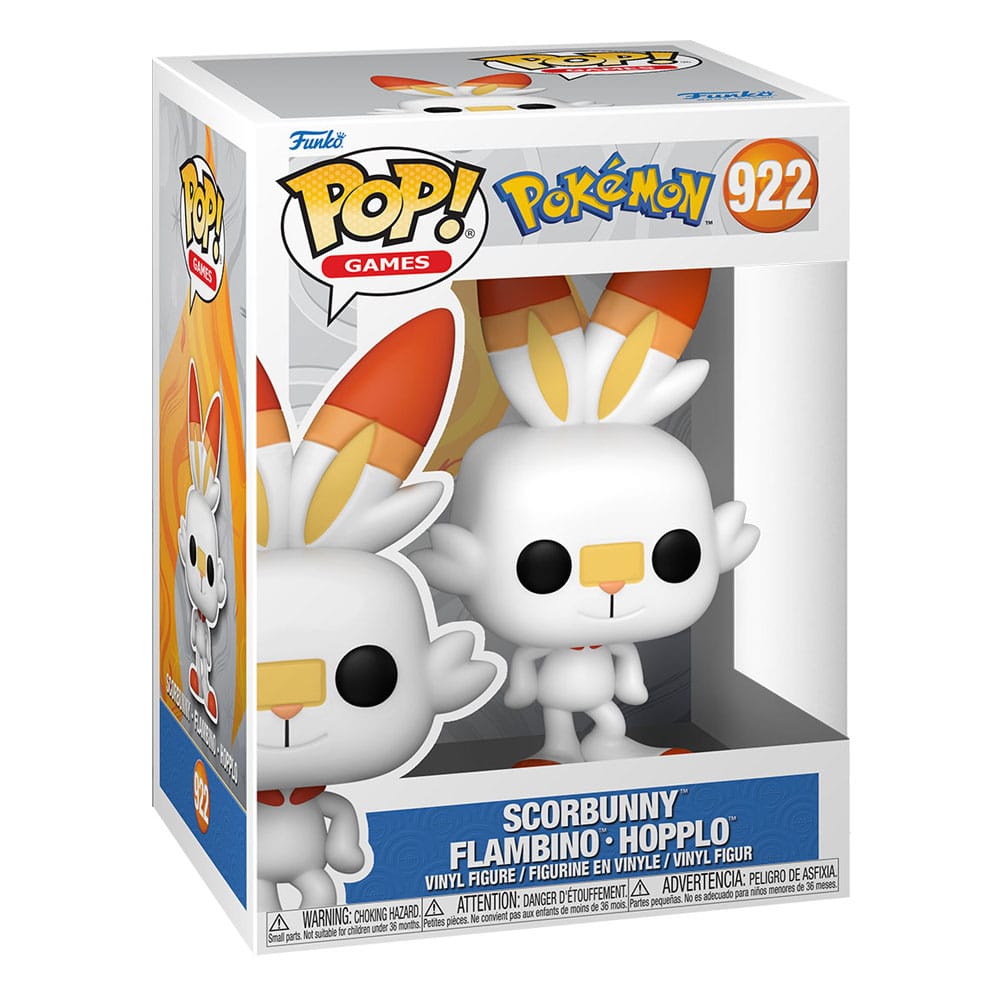 Pokemon FUNKO POP Games Figure Scorbunny (EMEA)