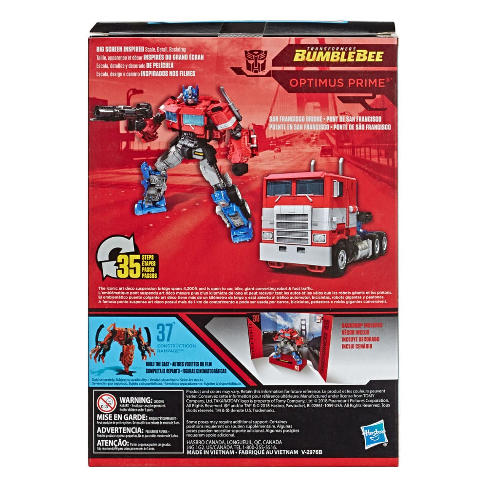 Transformers Optimus Prime Studio Series Voyager Class Action Figure 