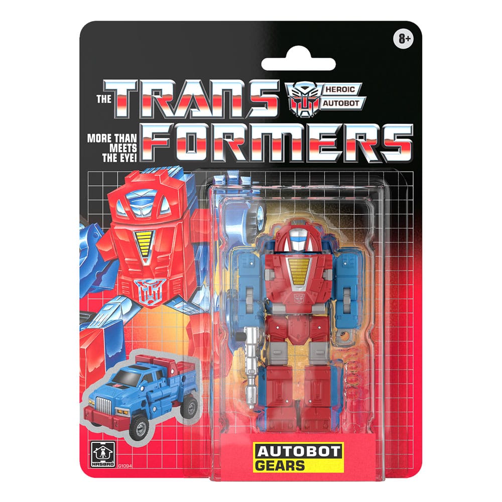 The Transformers Retro G1 Action Figure Autobot Gears