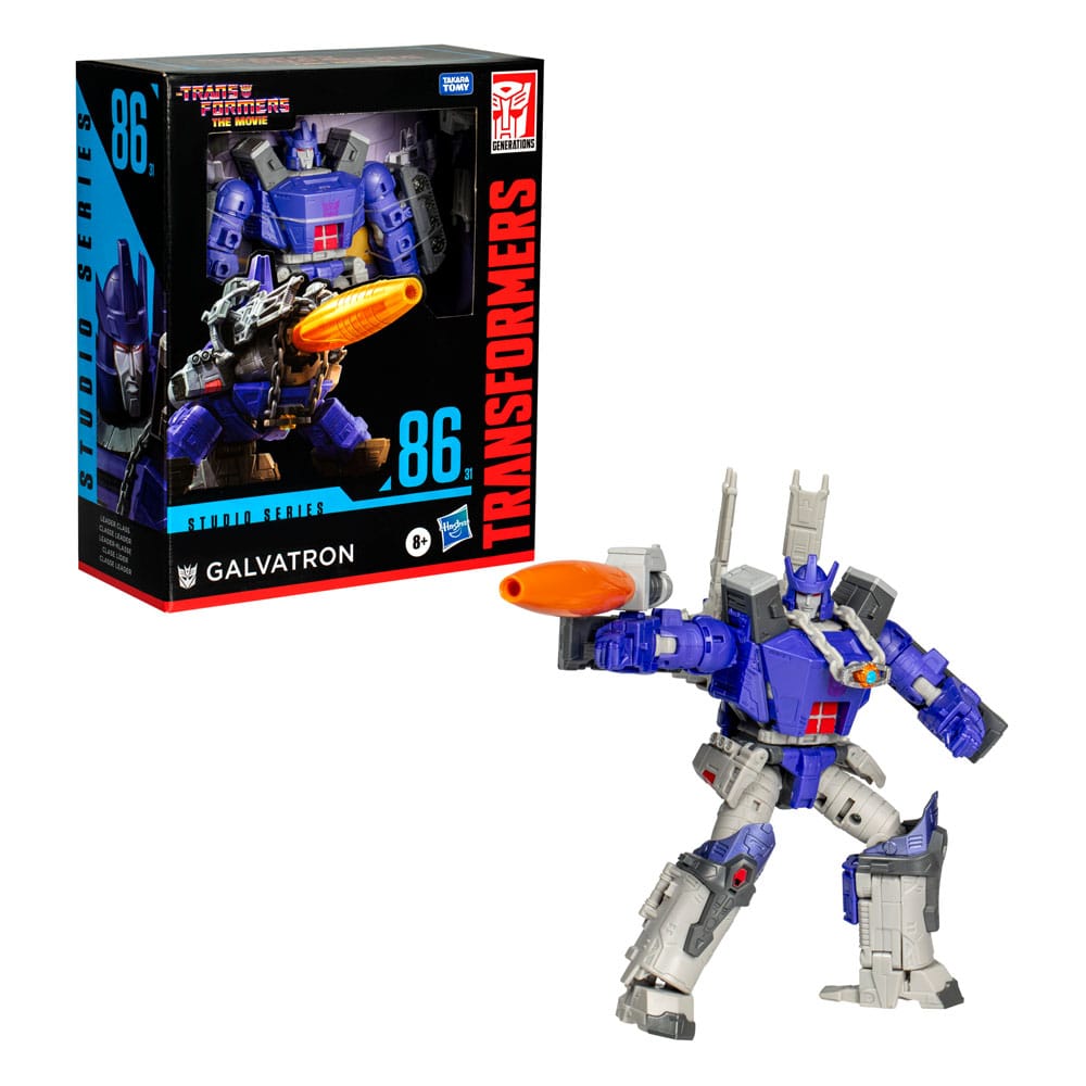 The Transformers The Movie Studio Series Leader Class Action Figure Galvatron